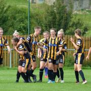 Axminster Town Ladies in action