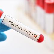A file picture of a Covid positive blood test