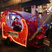 Santa will be in Sidmouth, Sidford and Newton Poppleford in the coming days