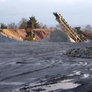 Haldon Quarry in Devon was also used for sand and gravel extraction.