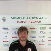 Sidmouth Spar man of the match v Crediton, Jamie Fanson