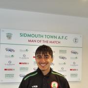 Sidmouth 2nds Man of the Match Merik Yilmaz
