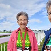 Sidmouth runners Christine and Karen