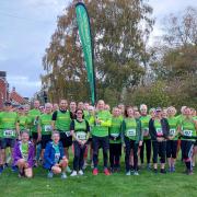 Mighty Greens members at the Sidmouth 10k