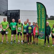 Sidmouth runners at the Westdown Wander