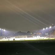 Lights shining on Exeter City Academy