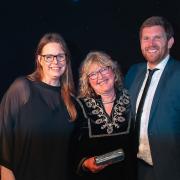 The Coldharbour Field Kitchen team collecting Gold at Devon Tourism Awards