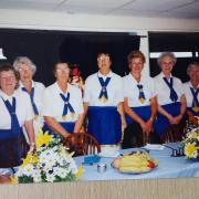 Sidmouth Bowls members from 25 years ago