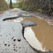 More than 40,000 potholes were recorded in Devon between April 2023 and the end of January 2024.
