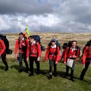 King's School Ottery students during Ten Tors 2023
