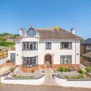 This substantial four-bedroom family occupies an elevated spot in Sidmouth   Pictures: Bradleys, Sidmouth