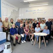 The twinning group at Sidmouth TIC