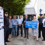 Reopening Looe Police Station's front desk