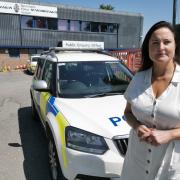 The Commissioner at Barnstaple Police Station’s new location