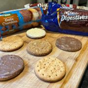 I compared digestive biscuits from McVities, Aldi, Asda and Sainsbury's.