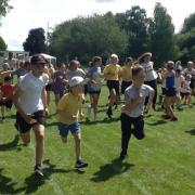 Sporty youngsters at Tipton St John Primary School