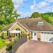 This chalet-style bungalow sits in a desirable position at the head of a private cul-de-sac in Sidmouth   Pictures: Bradleys, Sidmouth