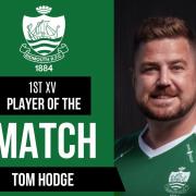 Player of the Match Tom Hodge