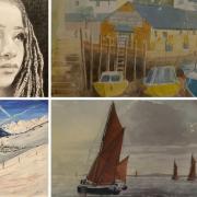 A selection of work by Sidmouth Society of Artists