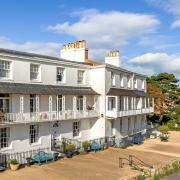 This Grade II* listed apartment sits in Fortfield Terrace, which has a rich history dating back to the late 1700s.  Pictures: Bradleys, Sidmouth