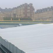 Under cover at Bath RFC