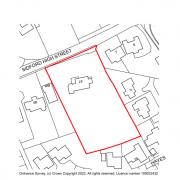 The proposed site on 87 Sidford High Street