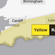 The yellow rain warning is in place from midday Thursday until 3am Friday. Picture: Me Office