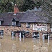 More than 300 flood warnings, where flooding is expected, were in place across England on Friday morning