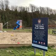 The Ham play park in Sidmouth