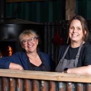 Andrea Broadhurst and Beth Ashfield of Coldharbour Farm Shop and Field Kitchen