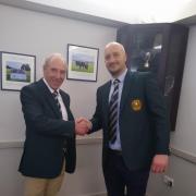 Changing of the captains at Sidmouth GC
