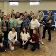 Sidmouth Musical Theatre in rehearsal for 9 to 5 The Musical