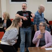 Sidmouth Musical Theatre in rehearsal for '9 to 5 - The Musical'