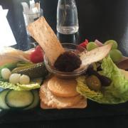 The 'work of art' graze board at G and O