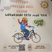 Ottery Hill Climb event on June 12