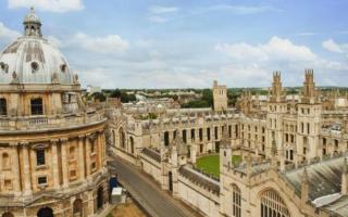 The 'dreaming spires' of Oxford University - nationally just one per cent of students gain admission