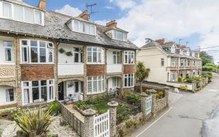 This Edwardian townhouse can be found in an enviable position close to the centre of Sidmouth   Pictures: Bradleys, Sidmouth