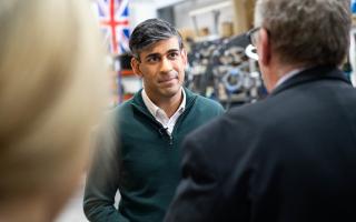 Prime Minister Rishi Sunak visits M-Subs in Plymouth.