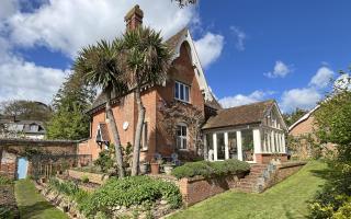 This attractive Victorian residence occupies a private plot on the western side of Sidmouth  Pictures: Harrison Lavers & Potbury's